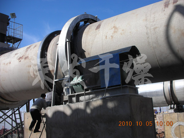 錳礦粉專用回轉滾筒干燥機干燥工程項目
